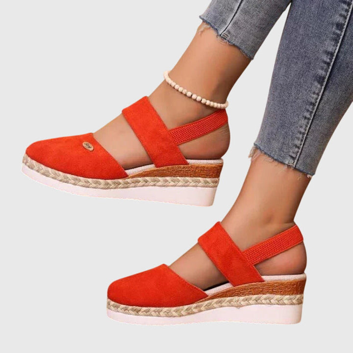 Vanessa | Dames Casual Espadrille Comfort Sandalen