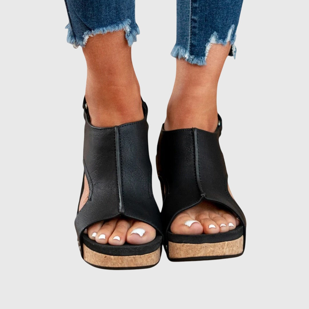 Bella | Damen Orthopädische Plateausandalen