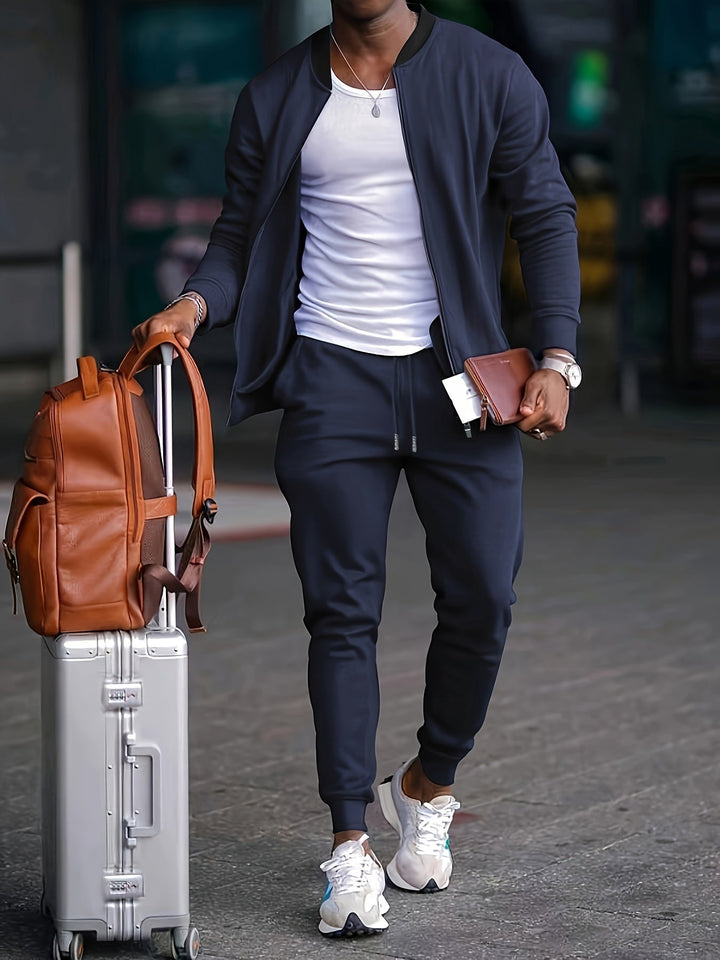 Tyler | Herren Casual Reise-Set mit Reißverschlussjacke