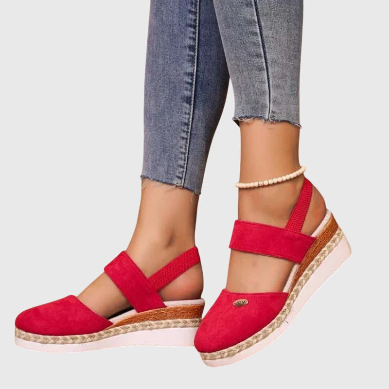 Vanessa | Dames Casual Espadrille Comfort Sandalen