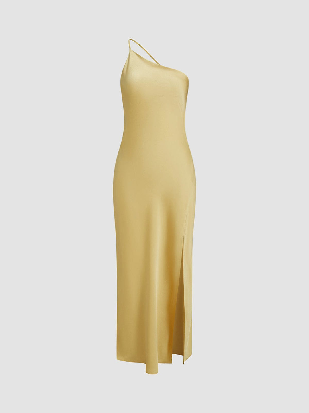 Katharina | Elegante Rugloze Satijnen Jurk voor Bruiloft en Feest