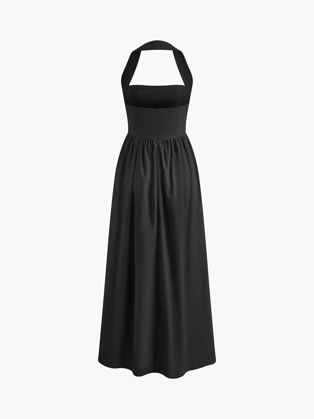 Charlotte | A-Linien Halter-Maxikleid – Sommerliche Raffinesse