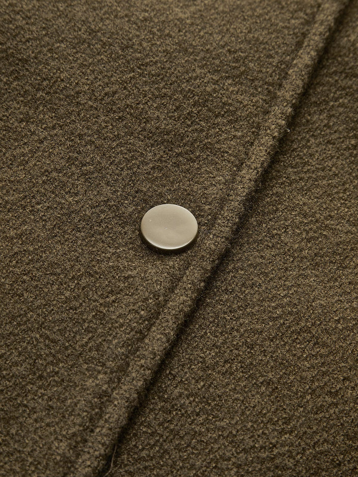 Molly | Lässige Varsity-Jacke im Retro-Stil mit gestreiften Ärmeldetails und Rippbündchen