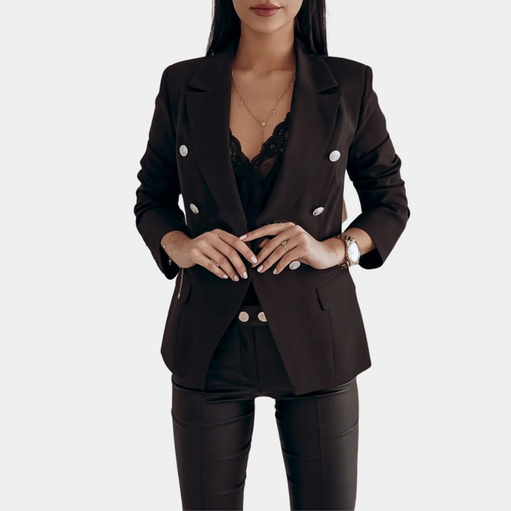 Joanna™ Dubbelrijige Damesblazer