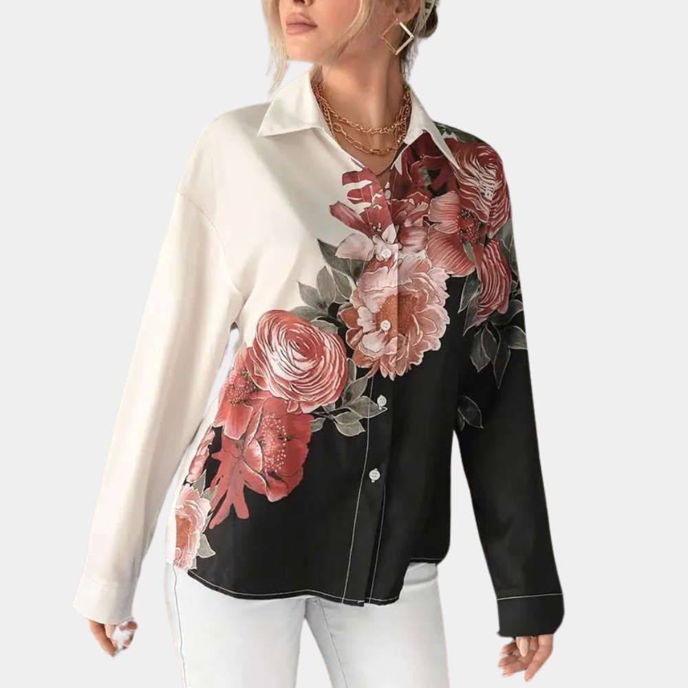 Miranda™ Elegante Bluse mit Blumenmuster