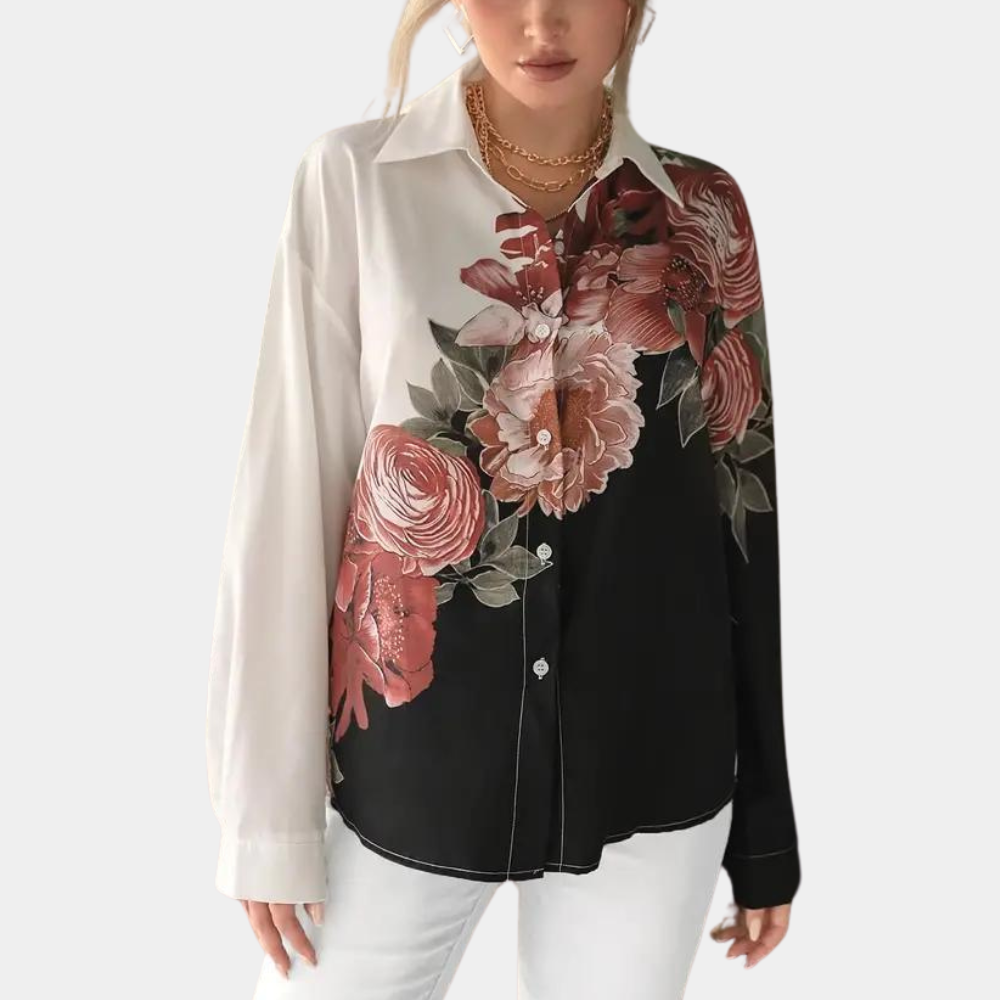 Miranda™ Elegante Bluse mit Blumenmuster