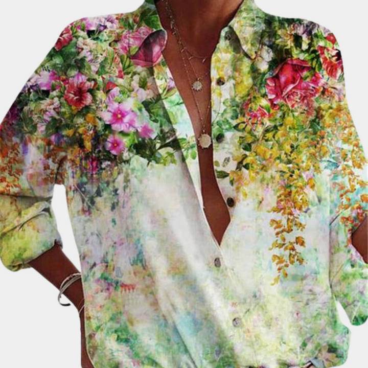 Miranda™ Elegante Bluse mit Blumenmuster