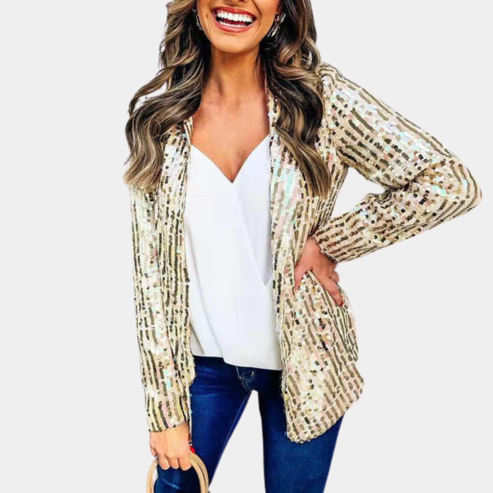 Rosalind™ Damen Pailletten Blazer