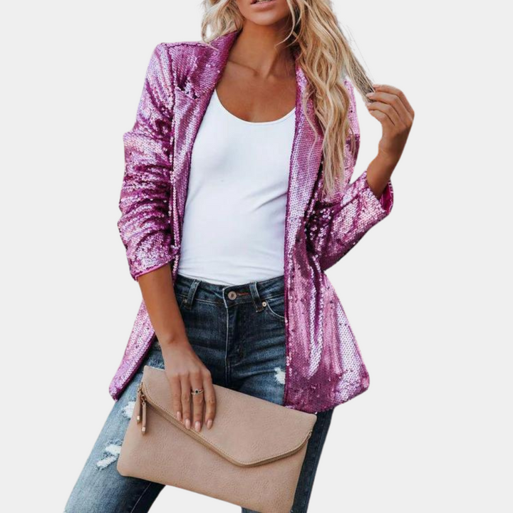Rosalind™ Damen Pailletten Blazer