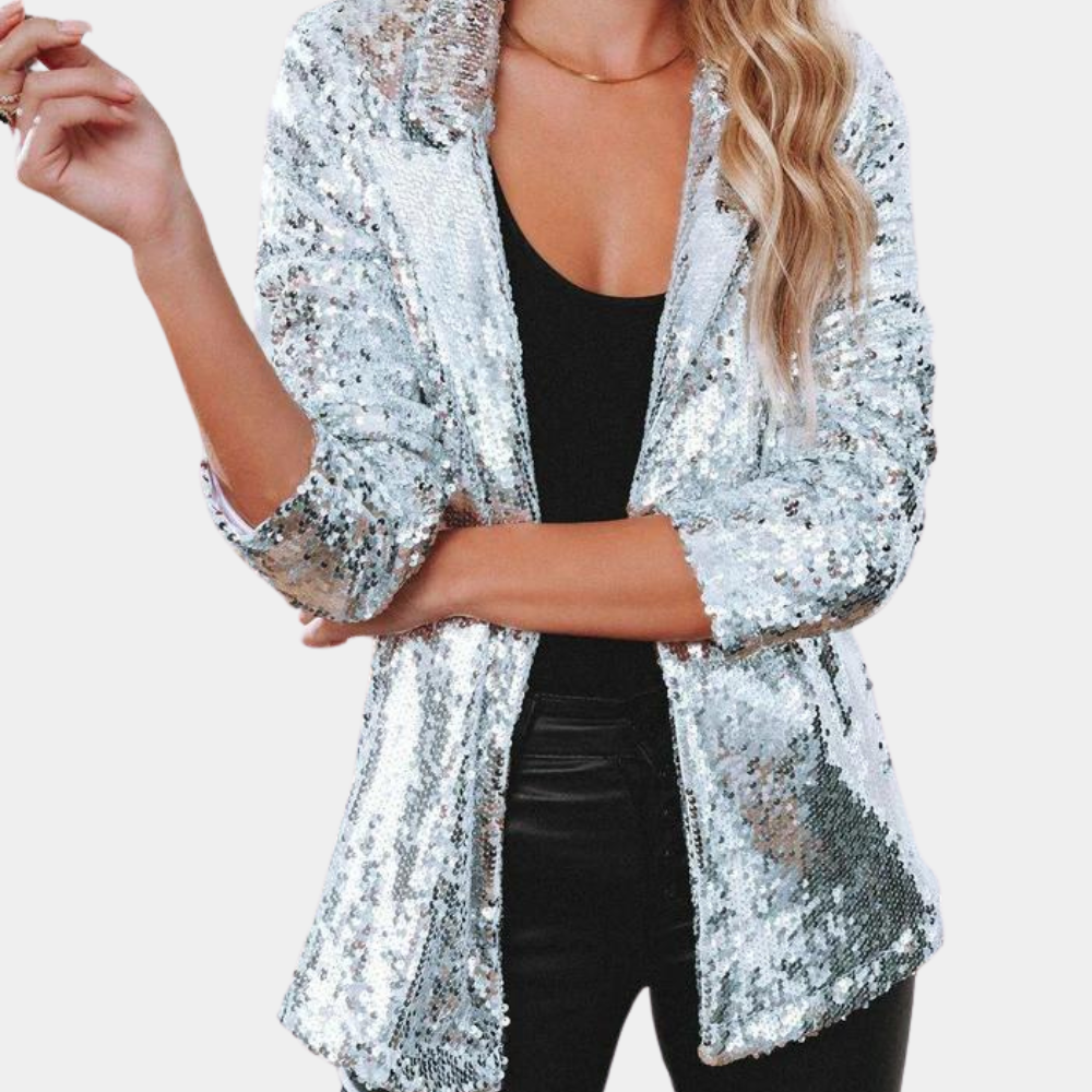 Rosalind™ Damen Pailletten Blazer