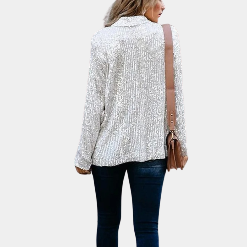 Rosalind™ Damen Pailletten Blazer