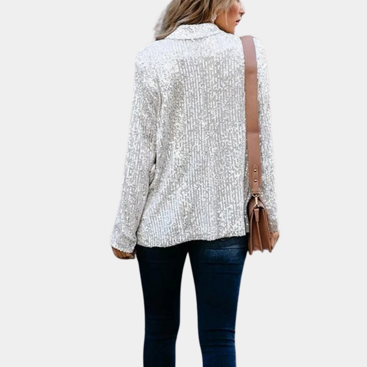 Rosalind™ Damen Pailletten Blazer