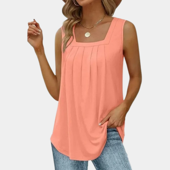 Beatrice™ Damen Ärmelloses Top