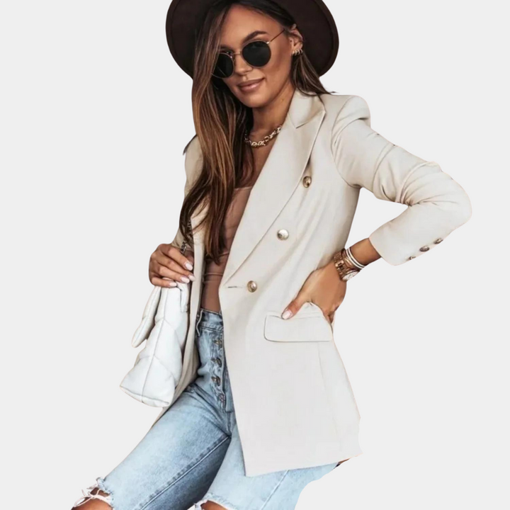 Lily™ Damen Langes Sakko