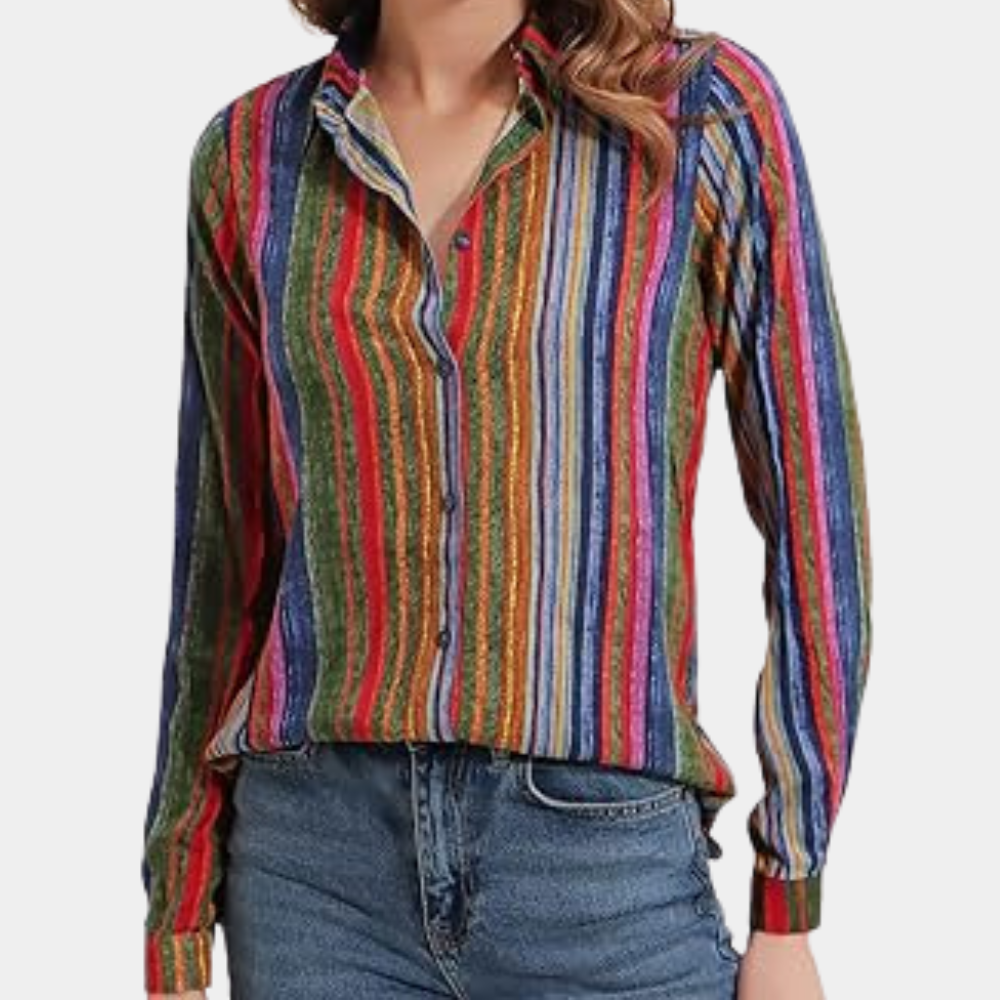 Cecilia™ Damen Bluse mit Multicolor