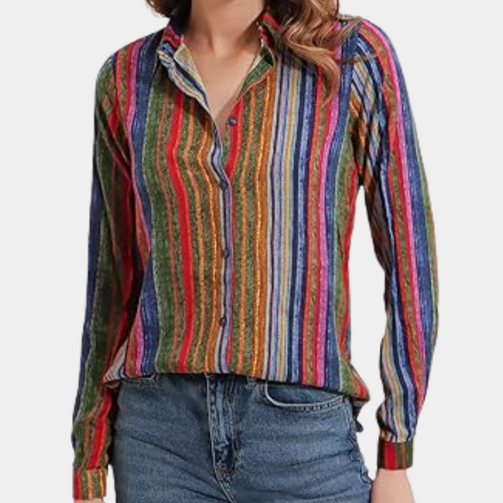 Cecilia™ Damen Bluse mit Multicolor