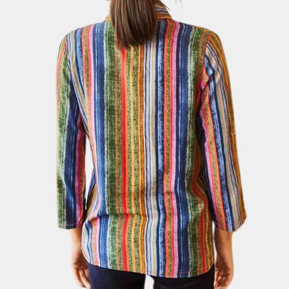 Cecilia™ Damen Bluse mit Multicolor