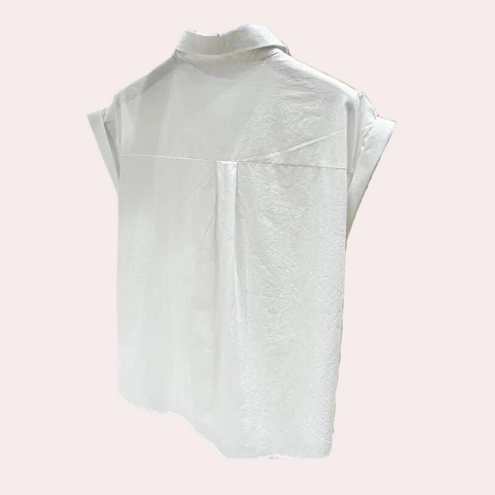 Wilhelmina™ Mouwloze Dames Blouse