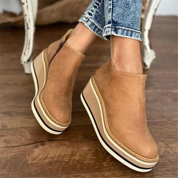 Esme | Damen Orthopädische Plateau Stiefeletten