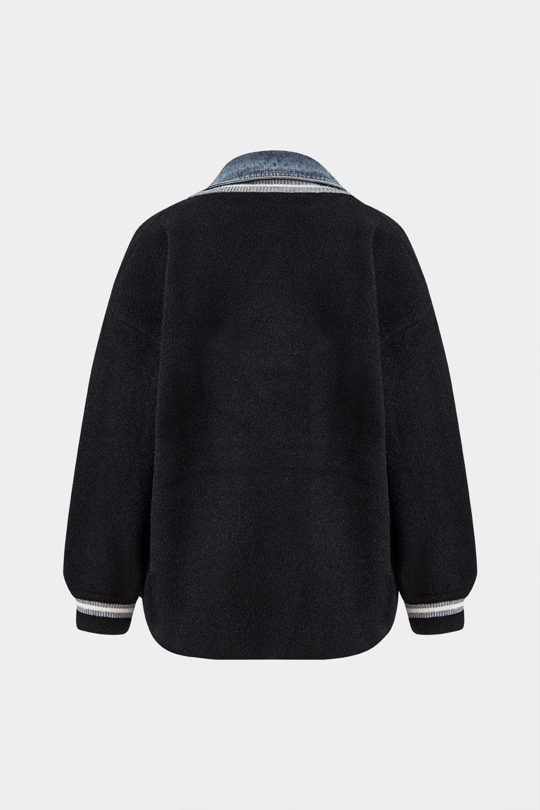 Nova | Denim Hemd und Strick-Cardigan in Einem – Vielseitigkeit trifft Stil