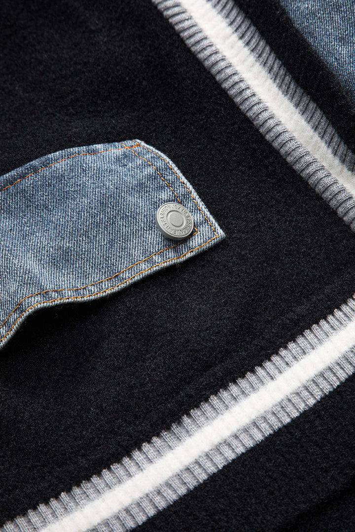 Nova | Denim Hemd und Strick-Cardigan in Einem – Vielseitigkeit trifft Stil