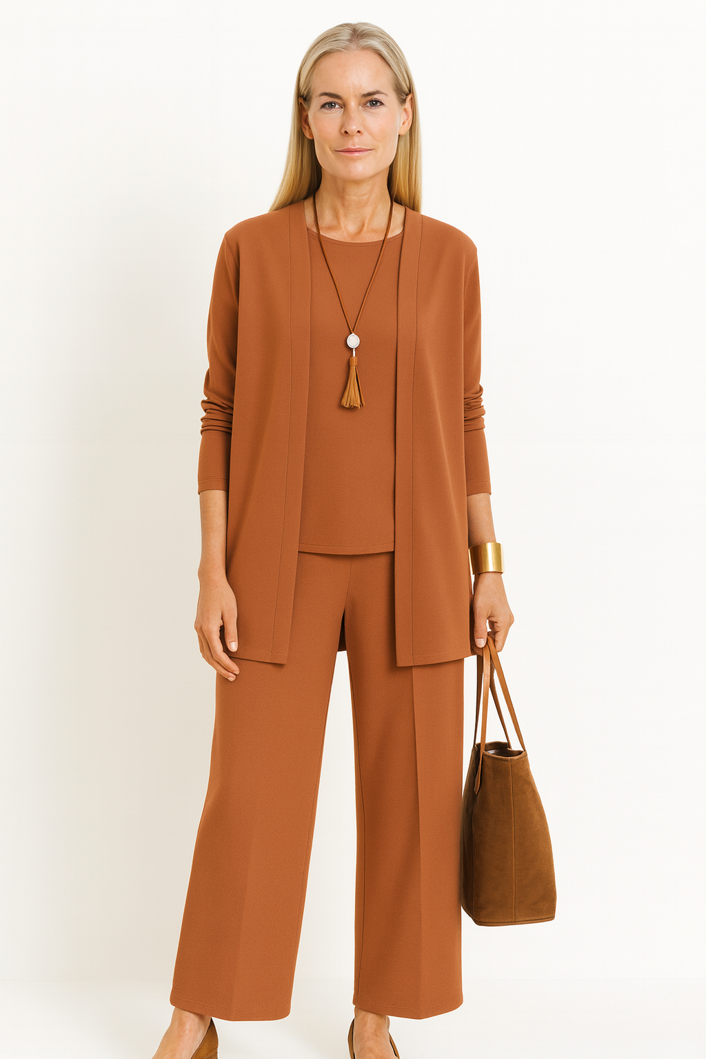 Bella | Damen Minimalistisches Dreiteiliges Lounge-Set