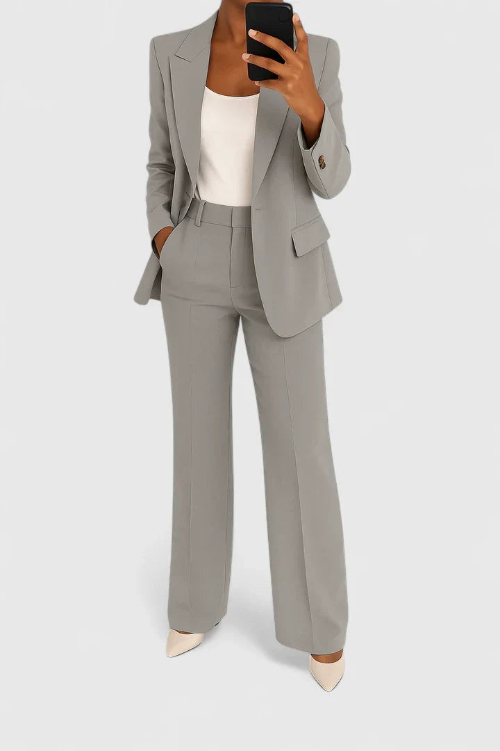 Felicity | Damen Taillierter Blazer-Hosenanzug