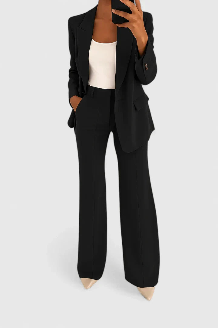 Felicity | Damen Taillierter Blazer-Hosenanzug
