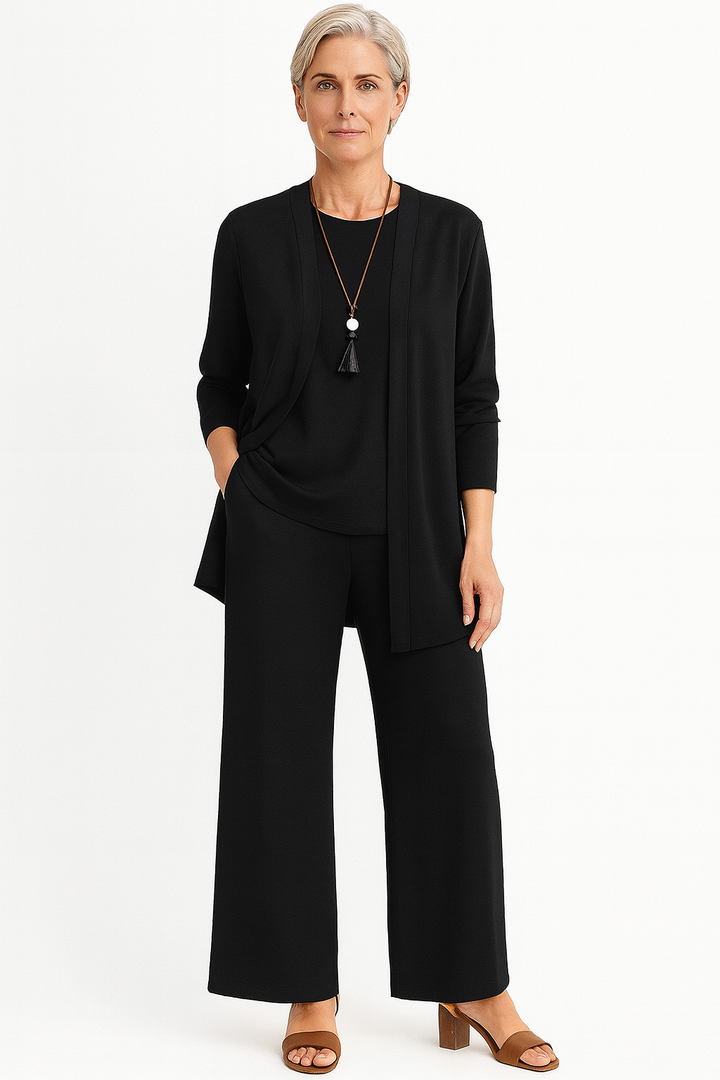 Bella | Damen Minimalistisches Dreiteiliges Lounge-Set