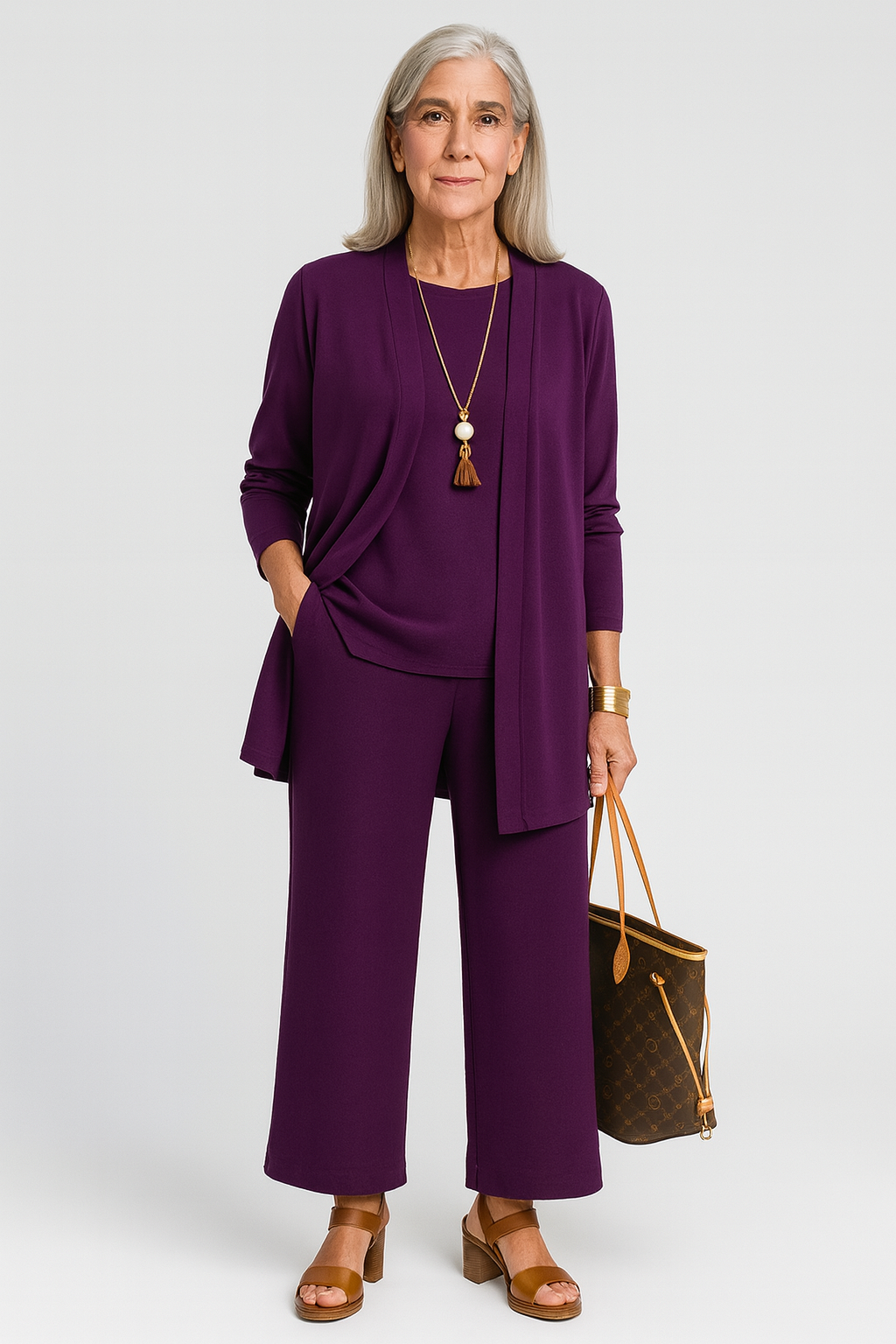 Bella | Damen Minimalistisches Dreiteiliges Lounge-Set