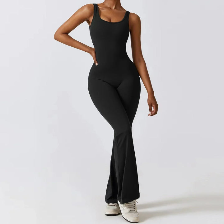 Flared™ Jumpsuit | Racerback-Design | Stretchig und elegant