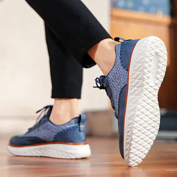 Adam | Heren Veters Platform Wandelsneakers