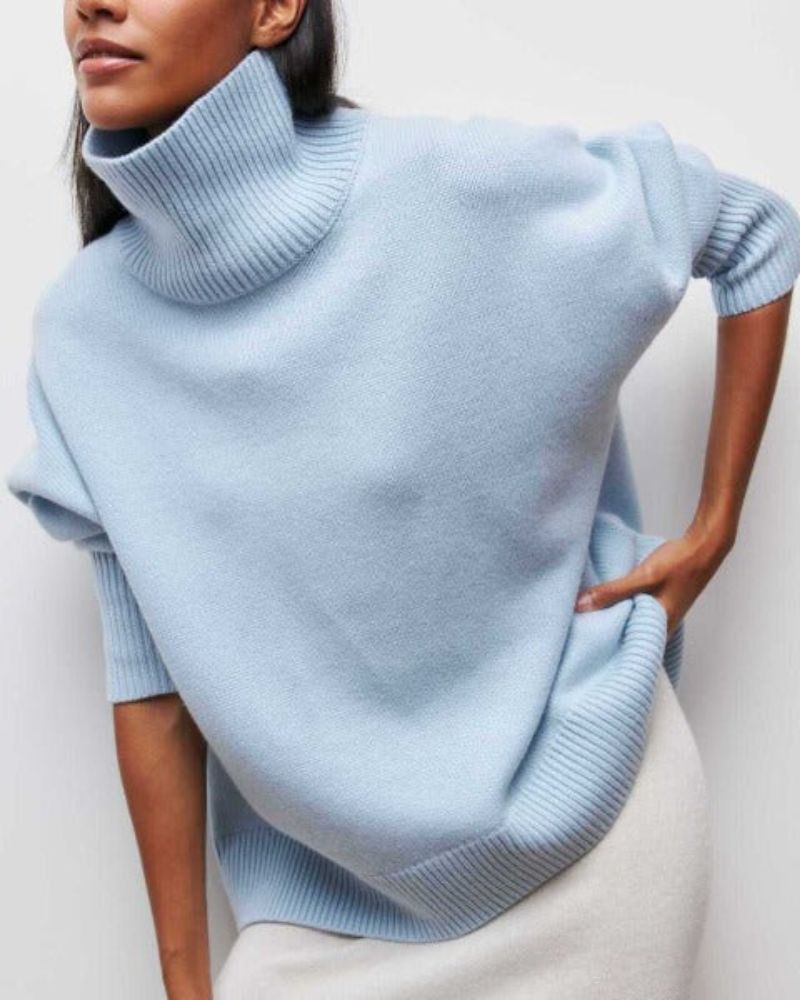 Mieke™ Eleganter Oversized Rollkragenpullover