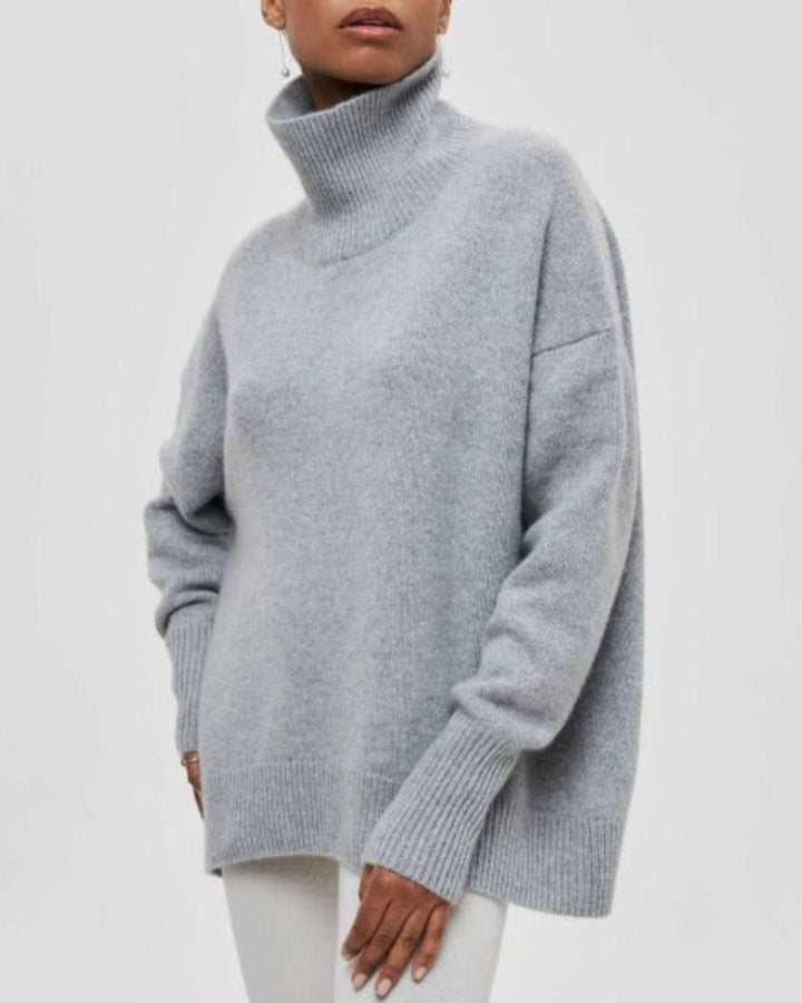 Mieke™ Eleganter Oversized Rollkragenpullover