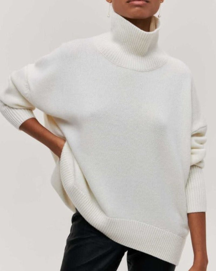 Mieke™ Eleganter Oversized Rollkragenpullover