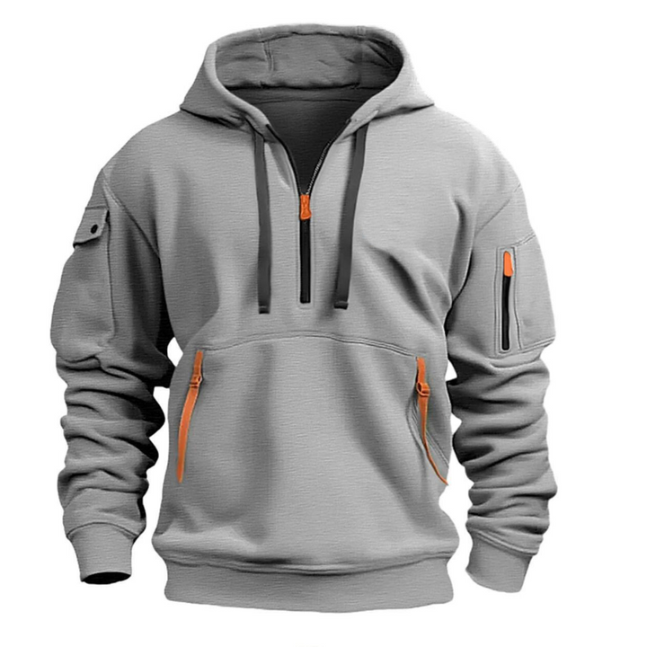 Donald | Heren Hoodie met Lange Mouwen en Utility Zakjes