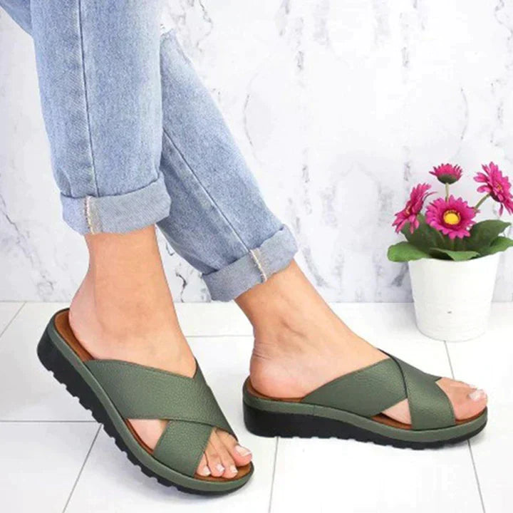 Alicia | Dames Zomer Orthopedische Stijl Sandalen