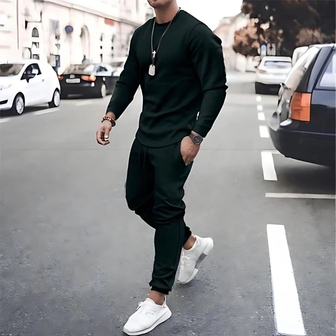 Donald | Herren Zweiteiliges Casual Streetwear Trainingsanzug