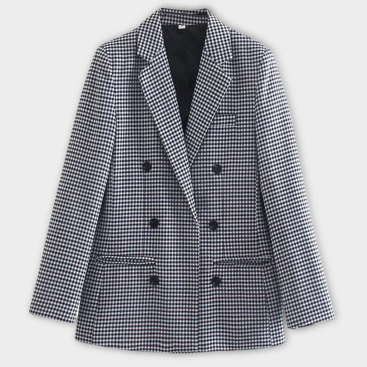 Chloe™ Dames Geruite Blazer