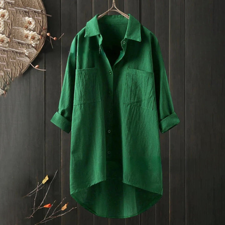 Zoe™ Dames Losvallende Blouse