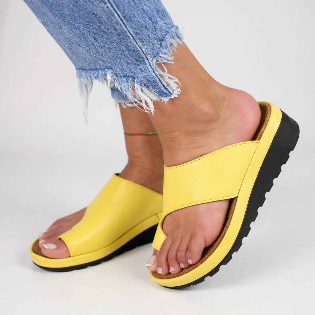Jenna | Dames Zomer Orthopedische Teensplit Sandalen
