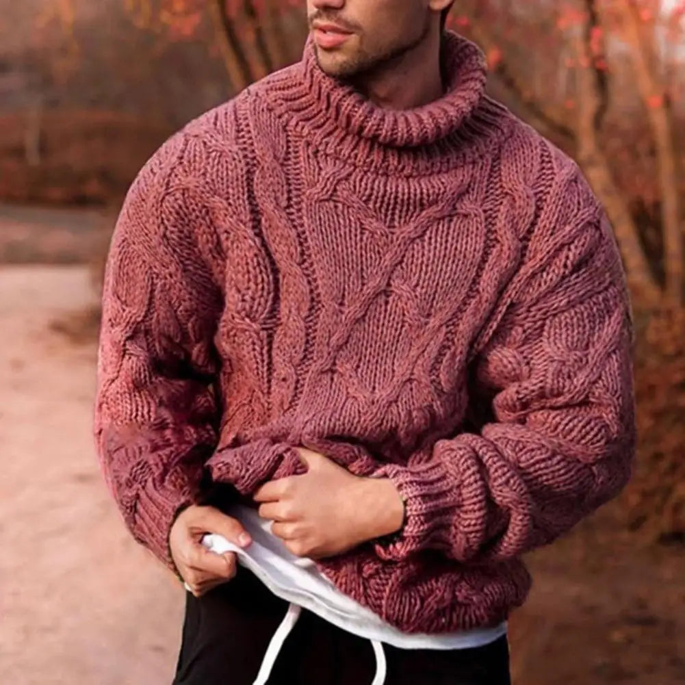 Isaiah | Heren Chunky Kabelgebreide Wintertrui