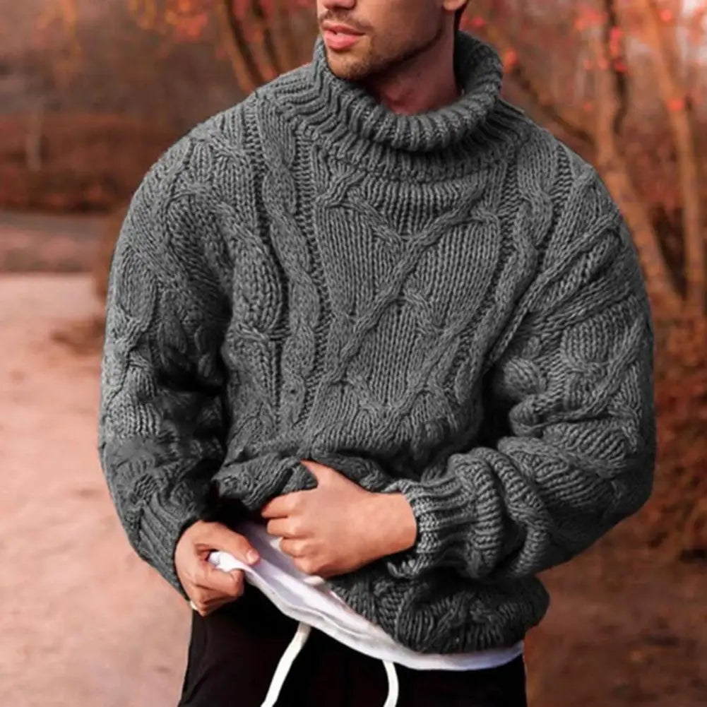 Isaiah | Heren Chunky Kabelgebreide Wintertrui