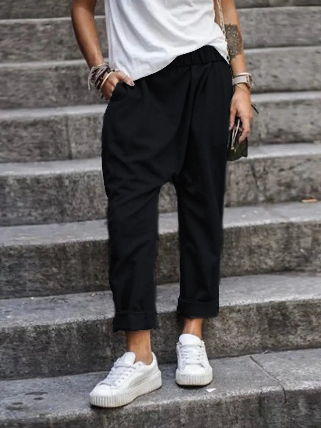 Luisa | Dames-Baggybroeken