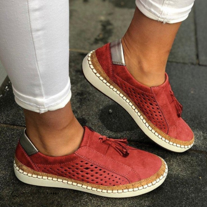 Athena | Dames Slip-On Platform Wandelschoenen
