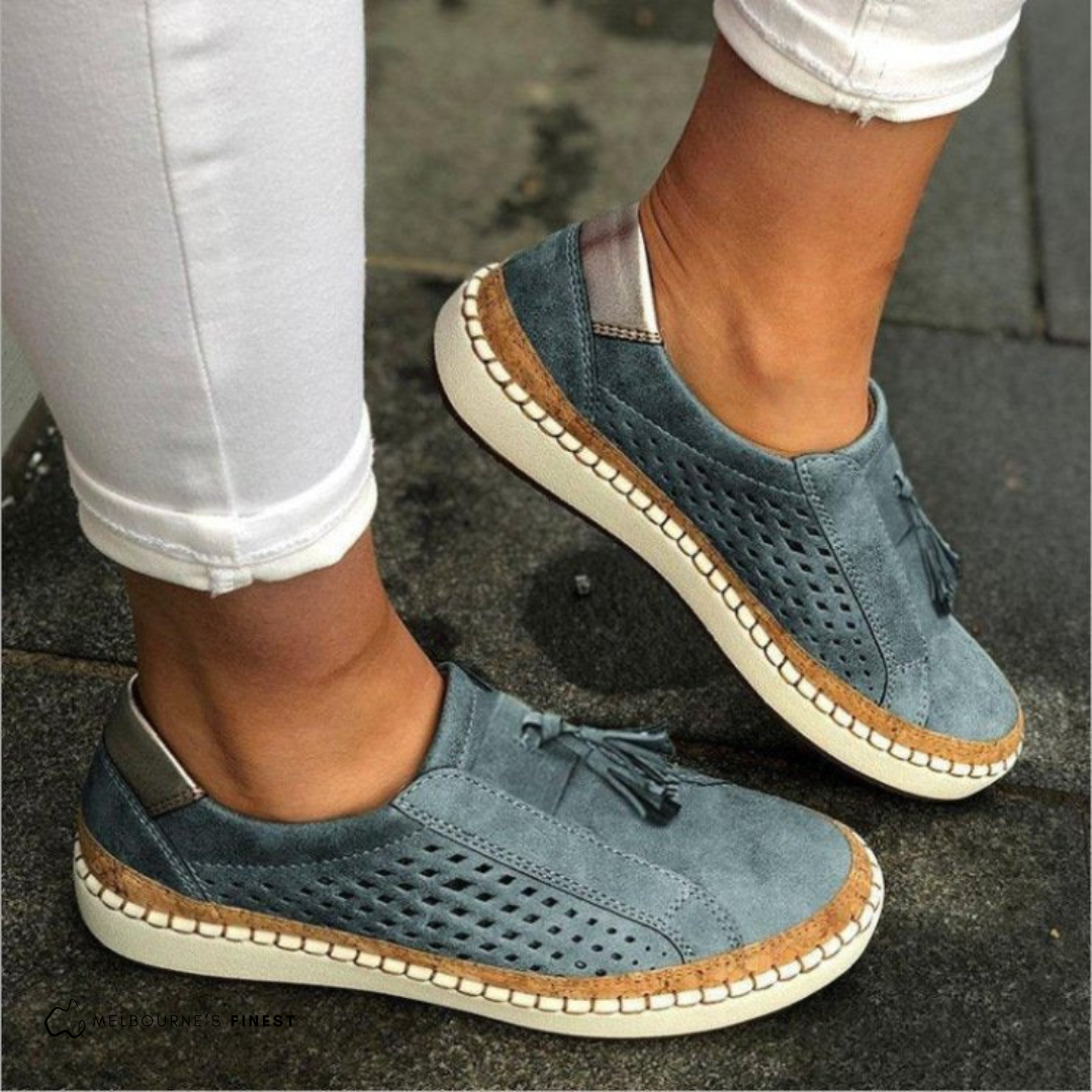 Athena | Dames Slip-On Platform Wandelschoenen