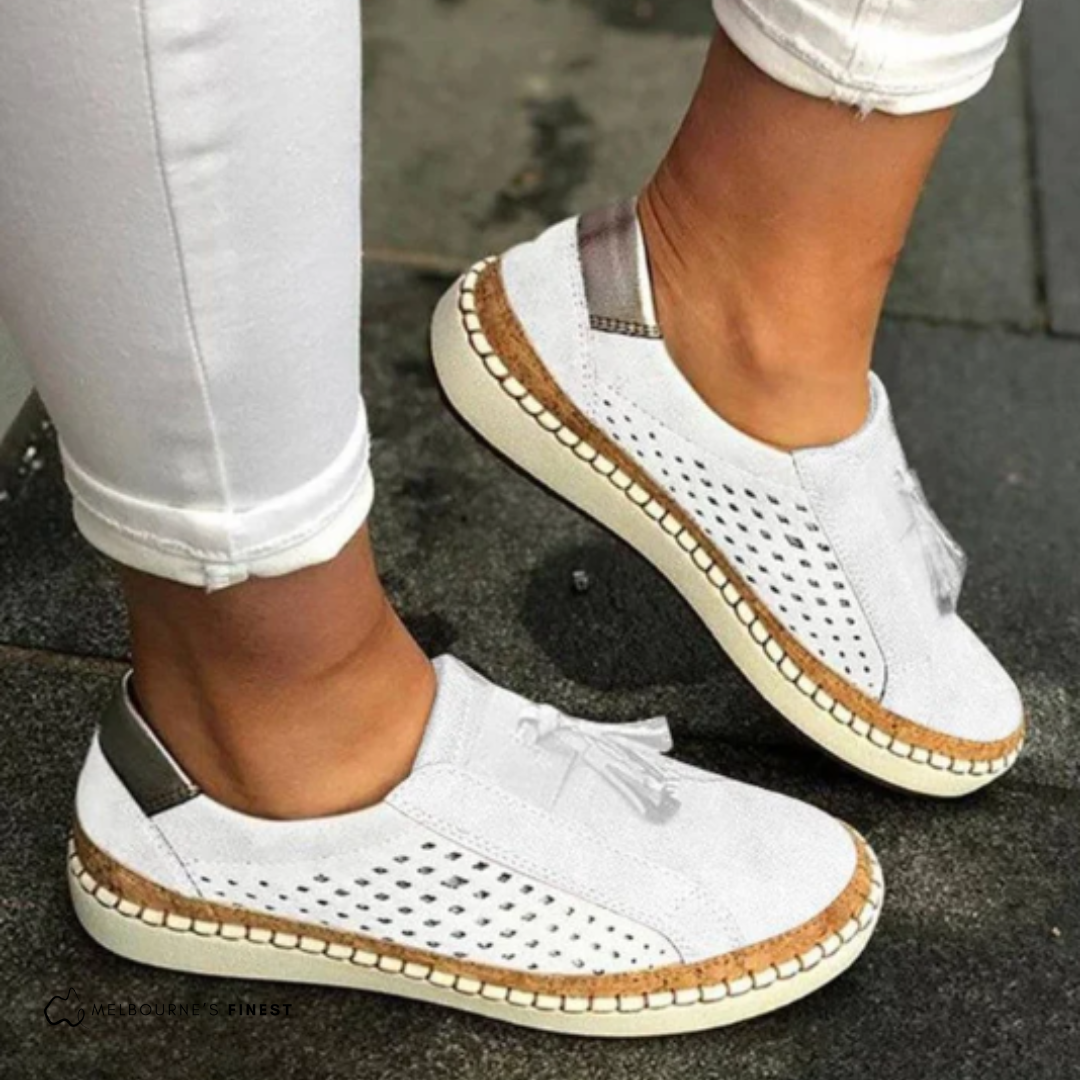 Athena | Dames Slip-On Platform Wandelschoenen
