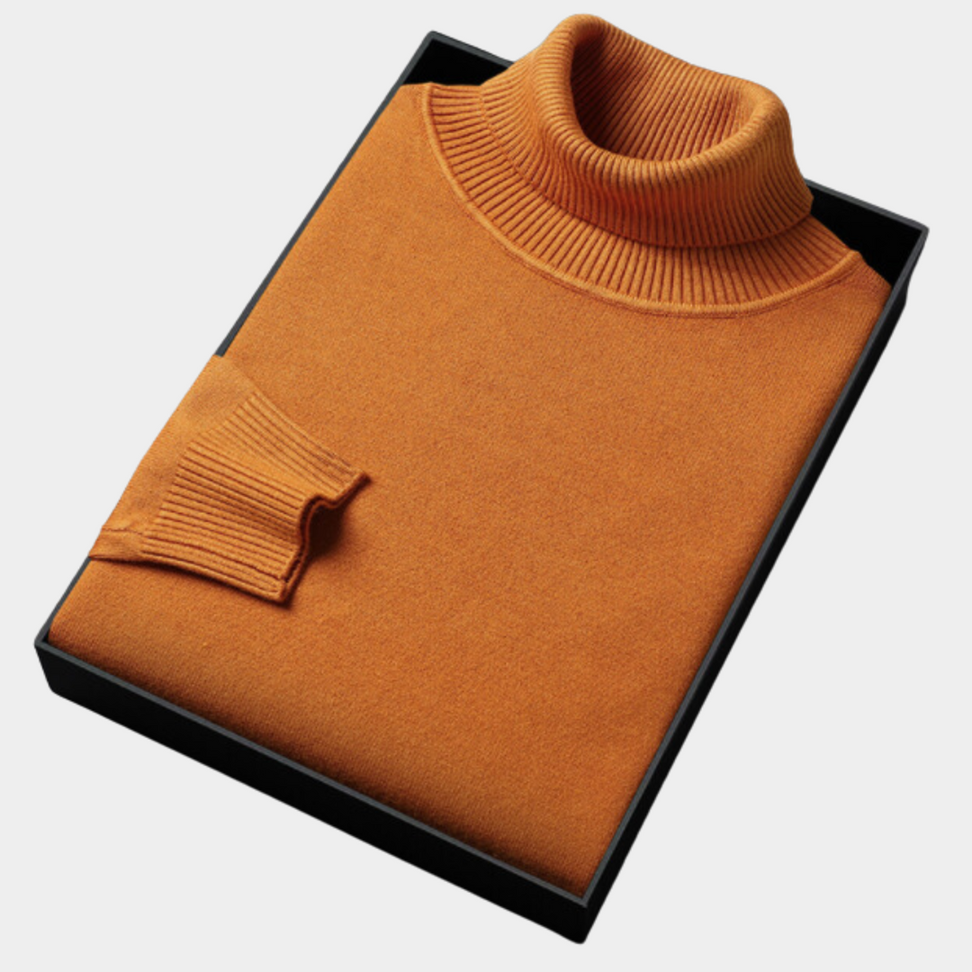 Blaine | Heren Lente Turtleneck Trui in Gedurfde Kleuren