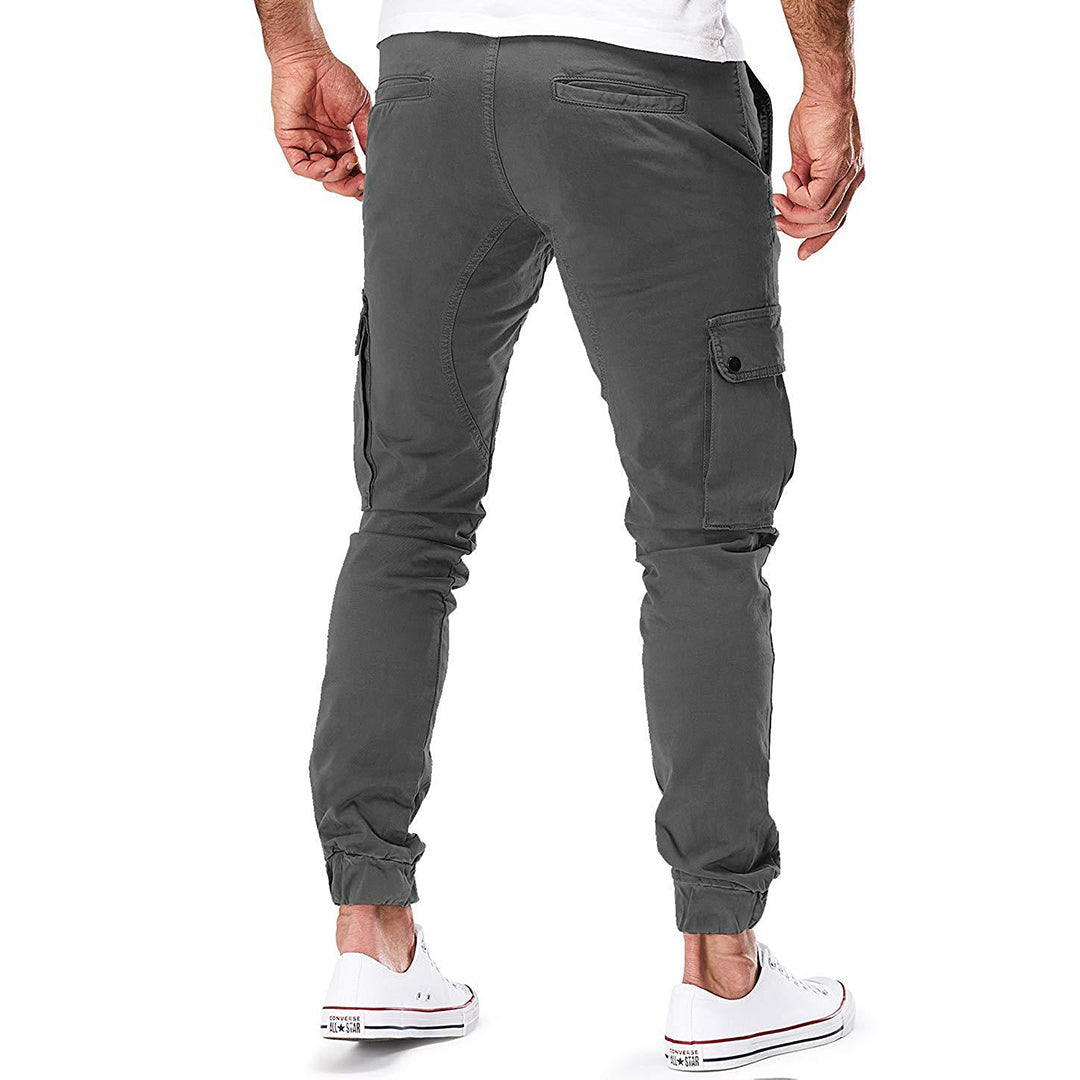 Asher | Herren Casual Cargo-Hose mit Taschen