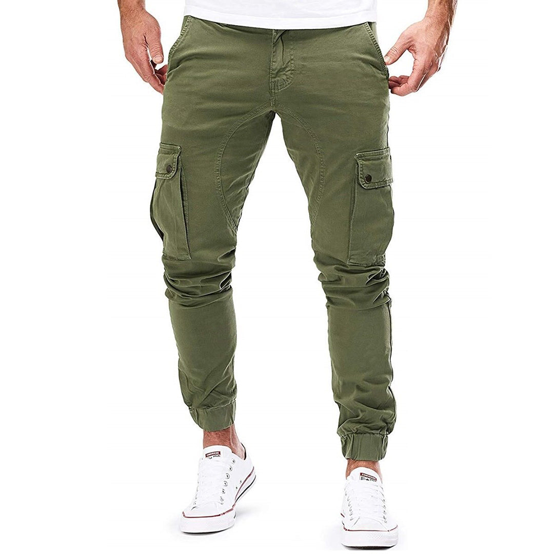 Asher | Herren Casual Cargo-Hose mit Taschen